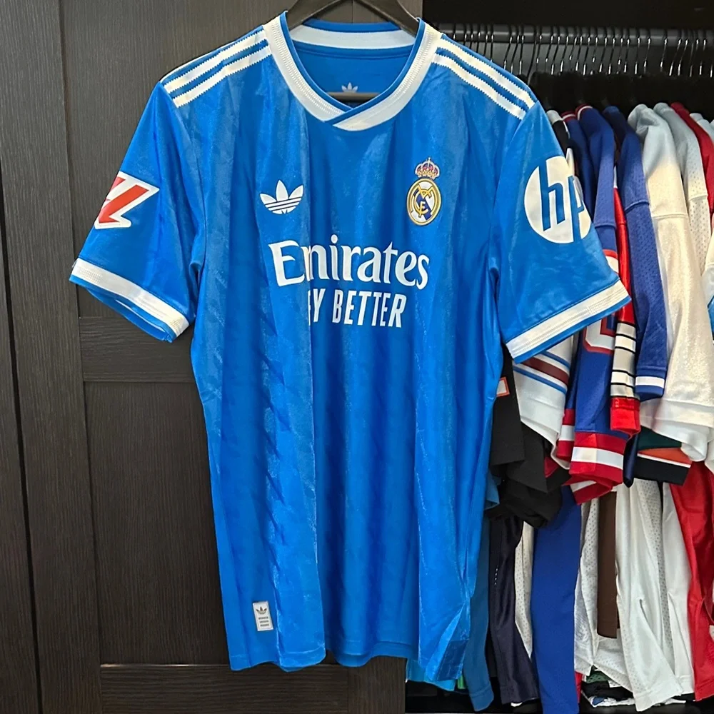 Trent Alexander-Arnold Real Madrid adidas 2025/26 Third Authentic Jersey - Blue